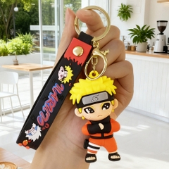 Móc Khóa Naruto dáng đứng đấm tay . Dây móc dài : 10cm - Mô Hình Cao : 6cm - Nặng 50gram