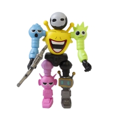 Mô Hình Robot Đầu Xám Lắp Ghép Ngộ Nghĩnh - Cao : 18cm Nặng 182gr - No Box - K32-T2-S11