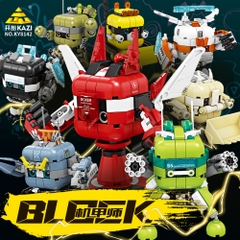 Đồ Chơi Lắp Ghép Combo 8 Hộp AutoBot Xe - Hộp Dài : 12cm - Ngang : 9cm - Nặng : 300gram - Full Box - SKU : LG-01 K58-T4-S9