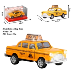 Mô Hình Xe oto taxi , tỉ lệ 1:36- Cao 5cm - Ngang 11.5cm - Hộp Meca . SKU : oto-A3250-1 - ( VAT : 003-01-35 ) - K51-T3-S4