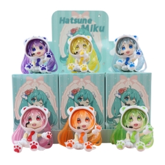 ( Giá 1 con - Bộ 6 con - Đặt Số Lượng 6 ) - Mô hình miku bộ 6 miku blind box - cao 5.5cm - Nặng 50gram - Bọc Túi - Hộp Màu- (VAT G873-79)
