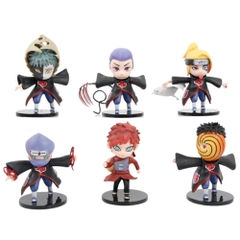 Hàng Cao Cấp - Mô hình Naruto Bộ 6 các nhân vật Naruto Bản A - Cao 9 - 10cm - nặng 100gram - Figure Naruto - No Box