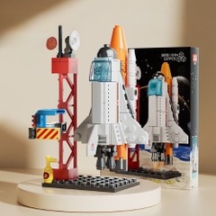 Đồ Chơi Lắp Ghép Tàu Vũ Trụ Apolo - 107 Mảnh - Full Box - SKU : LG-39-03 K54-T3-S7