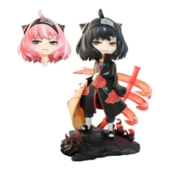 MÔ HÌNH ANYA FORGER - ANYA FORGER cospay itachi - Cao : 18.5cm - Nặng : 400gram - Có Hộp Màu - N1-K48-T1-S3
