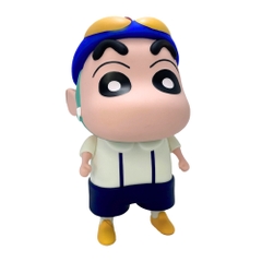 Mô Hình Shin bút chì đội mũ siêu nhân bản to - Phụ Kiện : Đế - Cao 30cm - nặng 1000gram - Figure Cậu Bé Bút Chì - bọc túi OPP - Hộp Carton - K11-T4-S3