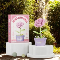 Combo 3  Lắp Ghép Lego hoa hồng - 95 hạt - Full Box - Sku : LG-W1504-09 - (VAT 001-C3-11) - K115-T2-S9