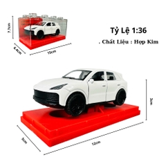 Mô Hình Xe đua trắng tỉ lệ 1:36 Hợp kim có thể mở cửa - Dài 12cm - rộng 5cm - cao 3cm - nặng : 300gram - FULL BOX : box màu SKU : oto474u - K55-T3-S8