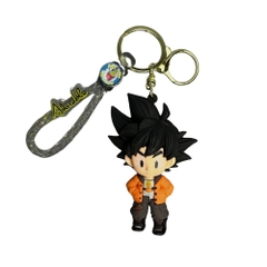 Móc khóa trang trí - goku sành điệu áo cam - Dây móc dài : 8.5cm - Mô Hình Cao : 8cm - Nặng : 50gram - No Box : bọc túi OPP -SKU : moc108 - ( Vat : 88223-7 )- K79-T1-S2
