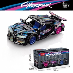 Đồ Chơi Lắp Ghép Lego Xe Bugatii chiron Màu Đen Hồng - 473 hạt - Full Box - Sku : LG-40-01 - K54-T3-S6