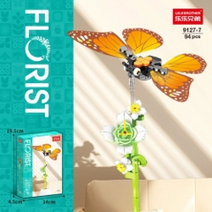 Bộ lắp ghép Hoa & côn trùng 94pcs . SKU: LG-9127-7 ( VAT 001-06-11 ) - K129-T1-S7