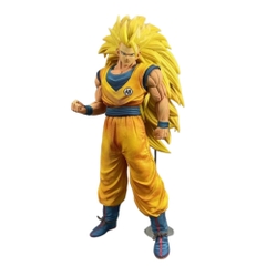 Mô hình DragonBall SonGoku SSJ3 Áo Vàng Chanh Dáng đứng - hàng cao cấp - Cao 30cm - Nặng 1300 Gram - Dragon Ball - Có Hộp màu - N1-K26-T5-S3