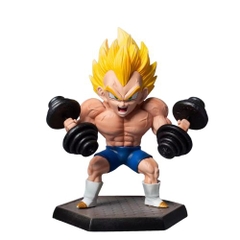 Mô hình đồ chơi - Vegeta tập tạ Cao 17cm -  Dragon Ball - Có Hộp Đẹp - N1-K22-T4-S1