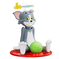 Đồ Chơi Trẻ Em Tom bị choáng chạy cót - Cao 11cm - Ngang 9cm - Nặng 200gram - Hộp Màu - ht30a K75-T5-S10