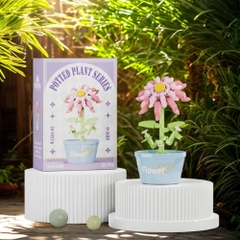 Combo 3 bộ Lắp Ghép Lego hoa cúc bách nhật - 83 hạt - Full Box - Sku : LG-W1504-02 - (VAT 001-C3-11) - K115-T2-S2