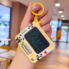 Móc Khóa Bảng Tính Gấu Trúc  . Dây móc dài : 7.5cm - Cao : 6.5cm - Nặng 50gram