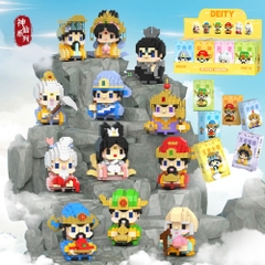 ComBo 12 Nhân Vật Lắp Ghép Thần Tiên - 203-310 Hạt (Tuỳ Loại) - Full Box - Sku : LG-W1601 ( VAT 001-C12-60) K121-T1-S1