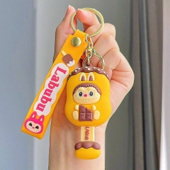 Móc Khóa labubu Que Kem Cam . Dây móc dài : 10cm - Mô Hình Cao : 8cm - Nặng 50gram - K75-T6-S9