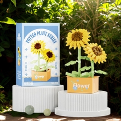 Combo 2 bộ Lắp Ghép Lego hoa hướng dương - 200 hạt - Full Box - Sku : LG-W1604-11 - ( VAT 001-C2-11 ) - K126-T2-S11