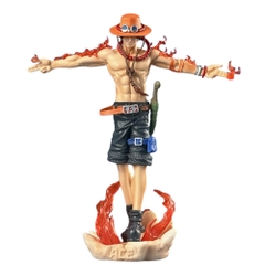 Mô Hình OnePiece Portgas D. Ace đứng dang tay - Cao 27cm - nặng 700Gram - Figure OnePiece - no box - K18-T1-S5