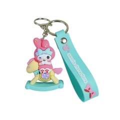 móc khóa kuromi hồng cưỡi ngựa - Dây móc dài : 10cm - Mô Hình Cao : 6cm - Nặng : 50gram - No Box : bọc túi OPP K75-T7-S9