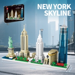 Đồ Chơi Lắp Ghép Lego Thành Phố New York - 4780 hạt - Full Box - Sku : LG-32087 ( VAT 001-12-100) - K127-T3-S2