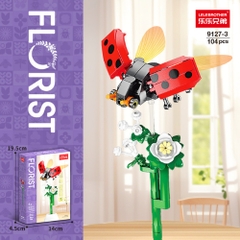 Bộ lắp ghép Hoa & côn trùng 104pcs. SKU: LG-9127-3 ( VAT 001-06-11 ) - K129-T1-S3