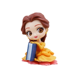 Mô Hình Công Chúa váy vàng ôm sách - Cao : 9.5cm Nặng 90gr - No Box - K19-T1-S4