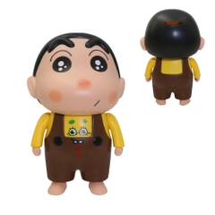 Hàng Rỗng Nhẹ - Mô Hình shin em bé áo nâu dáng đứng - Cao : 21cm - Nặng 300gram - No Box - (VAT E523-59)