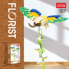 Bộ lắp ghép Hoa & côn trùng 93pcs. SKU: LG-9127-10 ( VAT 001-06-11 ) - K129-T1-S10