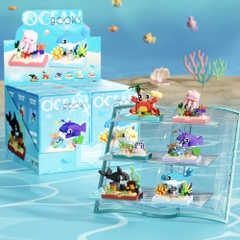 Combo 6 Mẫu lego  đại dương - Full Box - Sku : LG-S33 - (VAT 001-C6-60) - K106-T2-S9-10-11-12 (K95-T1-s5)