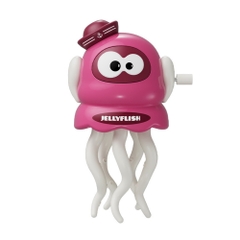 Đồ Chơi Trẻ Em mực nhỏ nhảy múa màu hồng chạy cót - Cao 10cm - Nặng 200gram - Hộp Màu - ht29c K76-T5-S12