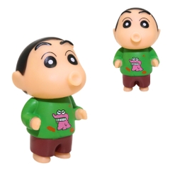 Mô Hình Shin dáng đứng áo xanh - Cao 10cm - Rộng 6cm - Ngang 6cm - nặng : 50gram - SKU : sh850t - ( Vat : E729-75 ) T4