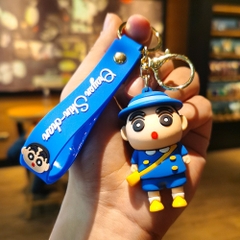 Móc Khóa Shin Mặc Đồng Phục . Dây móc dài : 10cm - Mô Hình Cao : 6cm - Nặng 50gram K79-T7-S8