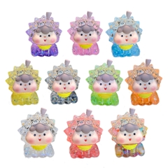 Mô hình charm sầu riêng size to kích thước cao : 8cm nhiều màu decor siêu xinh - no box N1-T1