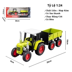 Mô Hình xe máy cầy xanh nõn chuối tỉ lệ 1:24 Hợp kim - bánh sau chạy cót - Dài 26cm - rộng 9cm - cao 10cm  - nặng : 250gram - FULL BOX : box màu SKU : oto479c - K69-T5-S1