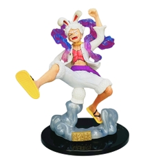 Mô Hình OnePiece Luffy gear 5 tai thỏ đế đen siêu đẹp Cao 21cm - Nặng 500gram , Figure OnePiece - No box - N4-K5