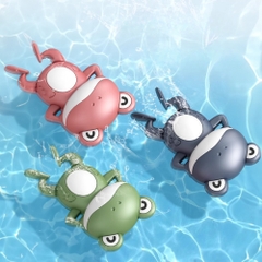 Màu Ngẫu Nhiên - Đồ Chơi Nhà Tắm Ếch Có 3 Màu - Dài 12cm - Rộng 7cm - Nặng : 200gram - No Box  - ( VAT : DOTTHH2 ) -K75-T2-S6