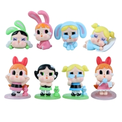 Mô hình Bộ 8 nhân vật baby cry ngộ nghĩnh - Cao 6-9.2cm - nặng 469gram - Hộp Màu - K33-T1-S3