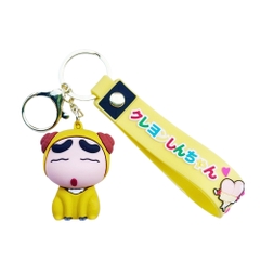 Móc khóa Em bé Trai cosplay cừu vàng - dây dài 11cm mô hình cao 6cm - nặng : 50gram - SKU: moc188 - (Vat: MK001) -  K76-T3-S6