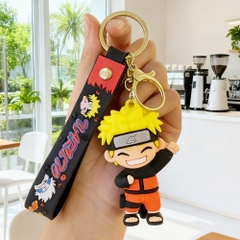 Móc Khóa Naruto cười tít mắt dơ tay . Dây móc dài : 10cm - Mô Hình Cao : 6cm - Nặng 50gram