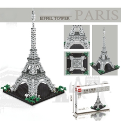 Đồ Chơi Lắp Ghép Tháp EIFFEL TOWER  - 3000 hạt - Full Box - SKU : LG-70789