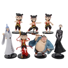 Mô Hình bộ 7 natra ngao bính thái ất thân công báo - Cao : 8-15cm - Nặng : 290gram - Figure Natra - Bọc Túi - No Box n3-k33-t3-s3