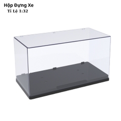 Hộp Meca Trưng Bày Mô Hình Oto , Tỉ Lệ 1:32 – Cao 10.7cm , Dài 19.8cm , Rộng 10cm – Kệ Trưng Bày Trong Suốt Sang Trọng