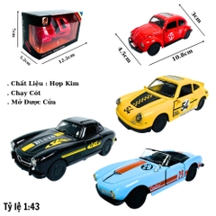 Mô Hình xe Oto đua hợp kim , tỉ lệ 1:43 - Dài 10.8cm - rộng 4.5cm - cao 3cm - SKU : oto-4362A - ( Vat : 003-01-20 )