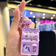 Móc Khóa Máy Quay Thưởng Pingo Kỳ Lân Tím . Dài 11cm , Rộng 3.5cm - Nặng 50gram - SKU : moc283f