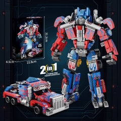 Đồ Chơi Lắp Ghép Lego ( 2 in 1 ) Oto và Robot Optimus Prime - 438 hạt - Full Box - Sku : LG-C5239 ( VAT 001-21-25 ) K131- T1-S16/S17