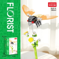 Bộ lắp ghép Hoa & côn trùng 106pcs. SKU: LG-9127-5 ( VAT 001-06-11 ) - K129-T1-S5