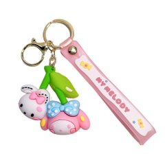 Móc khóa kurromi và thỏ - Dây móc dài : 10cm - Mô Hình Cao : 6cm - Nặng : 50gram - No Box - SKU: moc164 - (Vat: 88223-7) -  K79-T6-S13