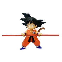 Mô hinh Goku kid cầm gậy . Cao 21cm , nặng 265g - No box - K5-T3-S7