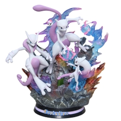 Hàng Cao Cấp -  Mô Hình Pokemon Mewtwo các biến thể bản cao cấp - Có led Đế - Cao : 29cm - Ngang : 23cm - Nặng : 1.7 kg - Figure pokemon - Full Box - K9-T3-S12